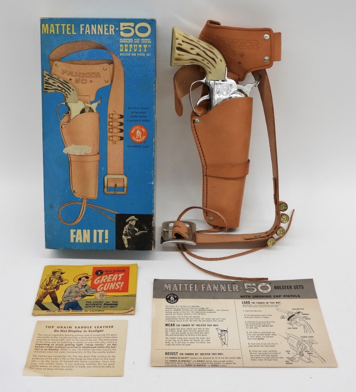 MATTEL FANNER 50 DEPUTY HOLSTER &