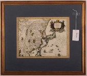 MATTHAUS MERIAN, CHINA MAP, C.