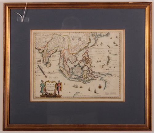 MATTHAUS MERIAN,C.1638, INDIA