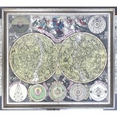 Matthaus Seutter Planisphere P