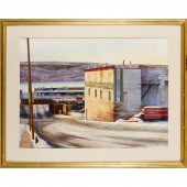 MATTHEW DAUB, WATERCOLOR ON PA