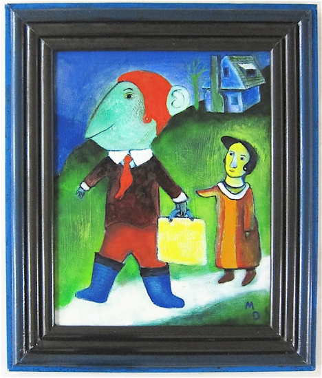 MATTHEW DENNISON OIL ON LINEN