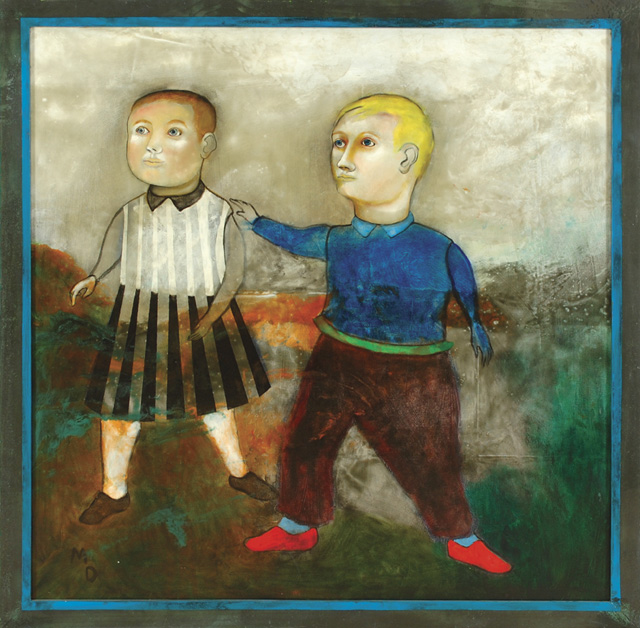 MATTHEW DENNISON OIL ON LINEN