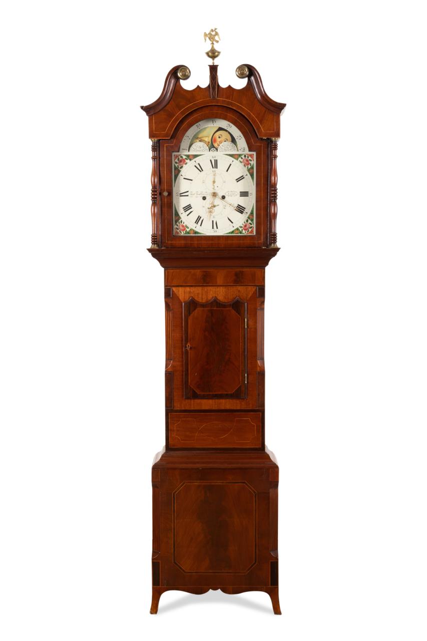 MATTHEW GALLOWAY MAHOGANY TALL CASE