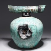 Matthew Lovein Raku Wish Keepe
