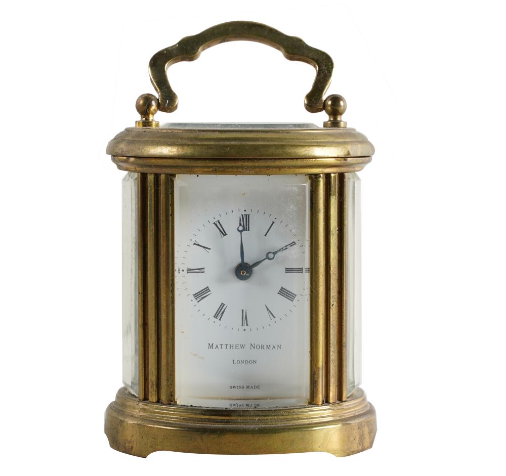 MATTHEW NORMAN DESK CLOCKsigned