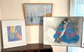Mattise print, interior, overa