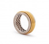 MAUBOUSSIN 18K TWO TONE GOLD S