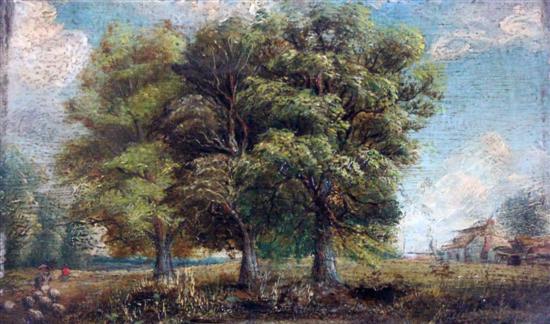 Maud B. Hayward pair of oils on