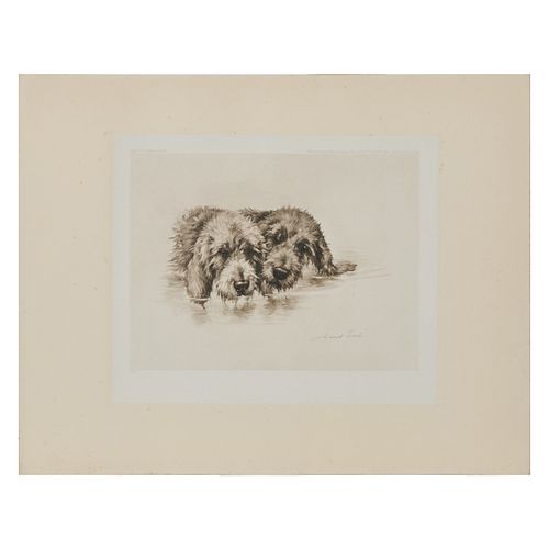 MAUD EARL (1864-1943): TWO HEADS