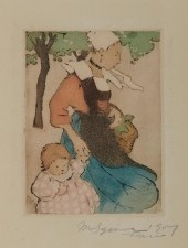 MAUD HUNT SQUIRE, (AMERICAN, 1