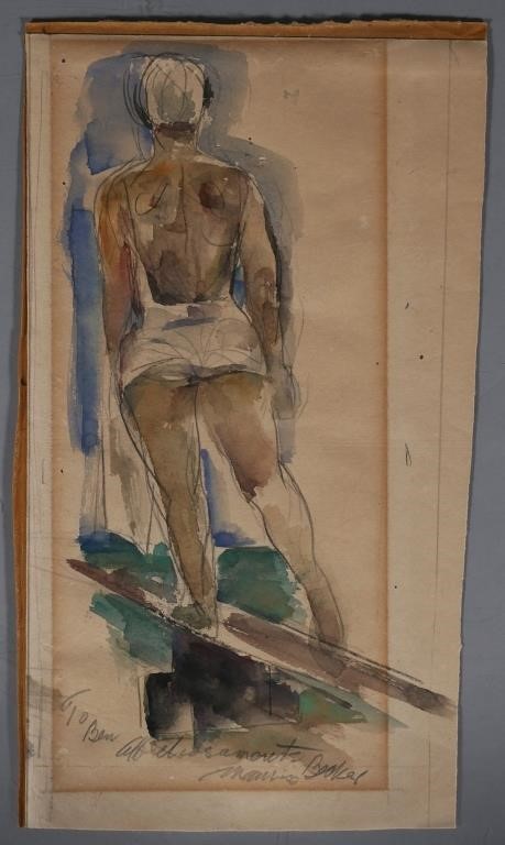 MAURICE BECKER, CHARCOAL