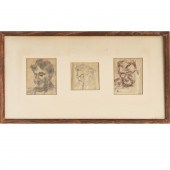 MAURICE BECKER, DRAWINGS, ARTI