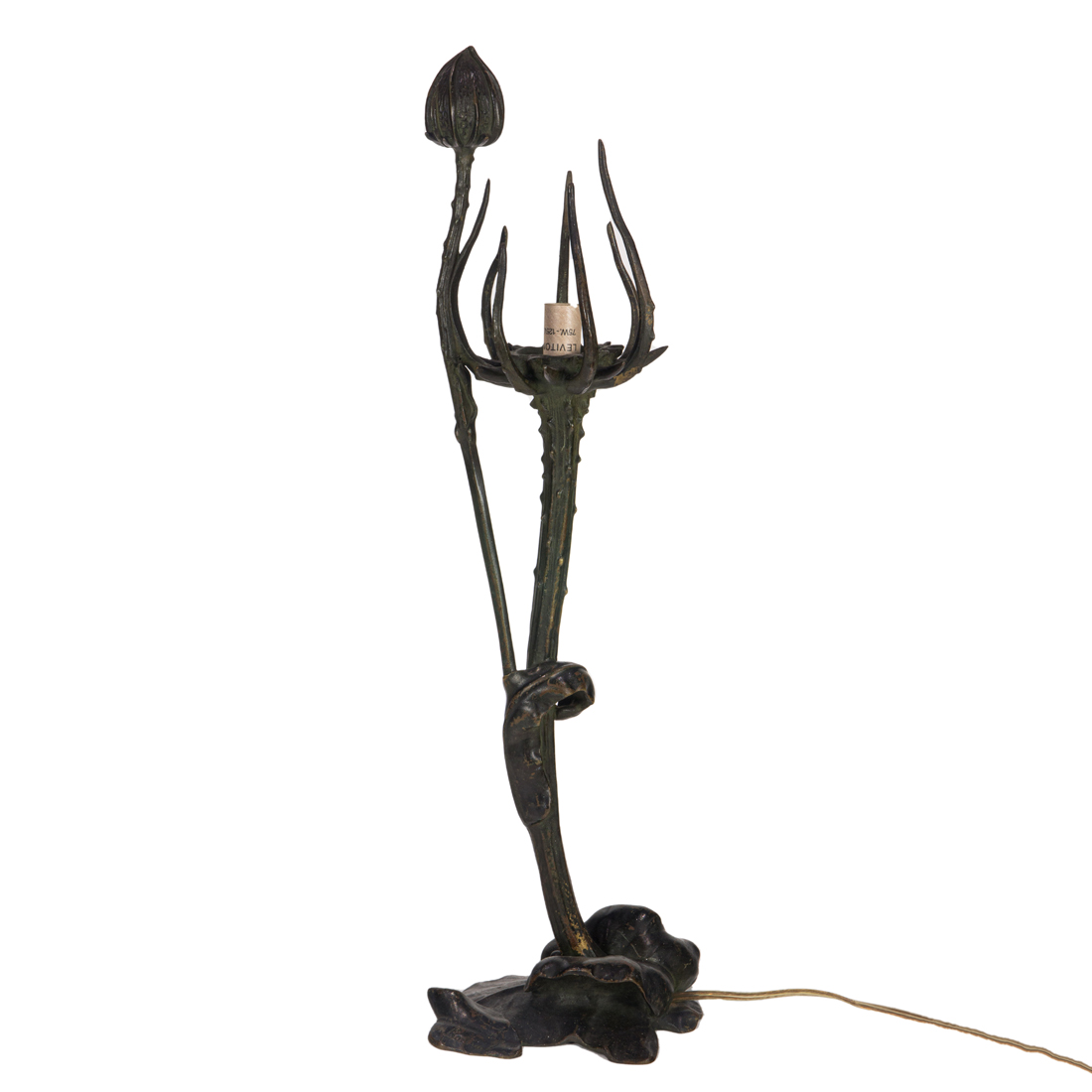 MAURICE BOUVAL, TEAZEL LAMP Maurice