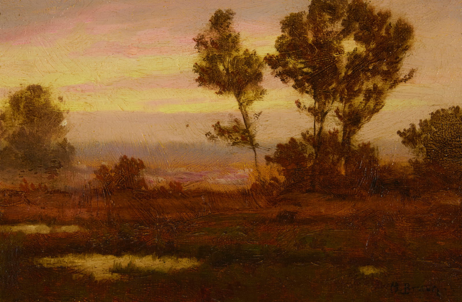 MAURICE BRAUN (1877-1941), SUNSET