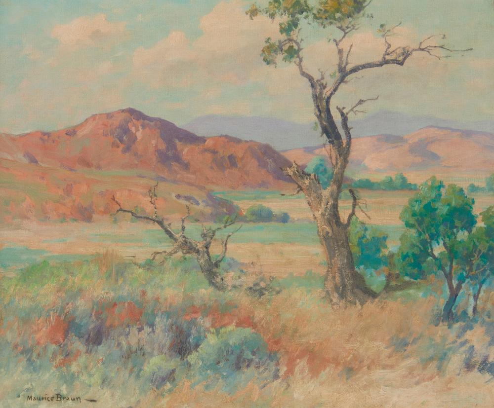 MAURICE BRAUN (1877-1941), "THE