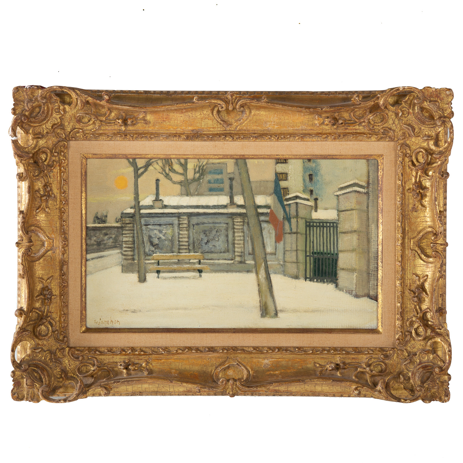 MAURICE BRIANCHON. "RUE LA
