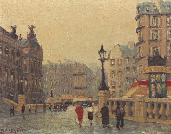 MAURICE BRISSON (B. 1915) 24" x 30"