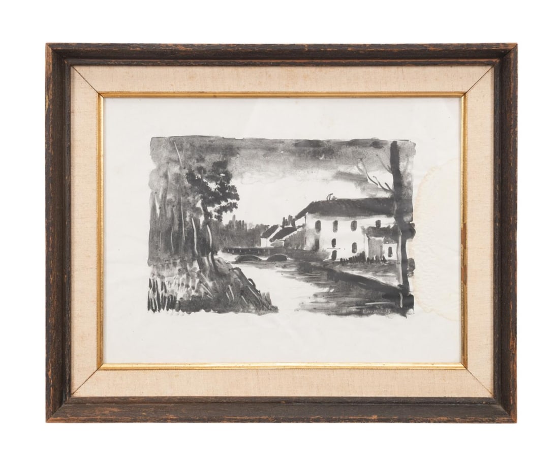 MAURICE DE VLAMINCK 'LE MOULIN DE