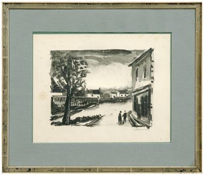 Maurice de Vlaminck lithograph