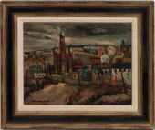 MAURICE KALLIS, MODERN OIL ON