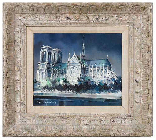MAURICE LEGENDRE PAINTING(French,