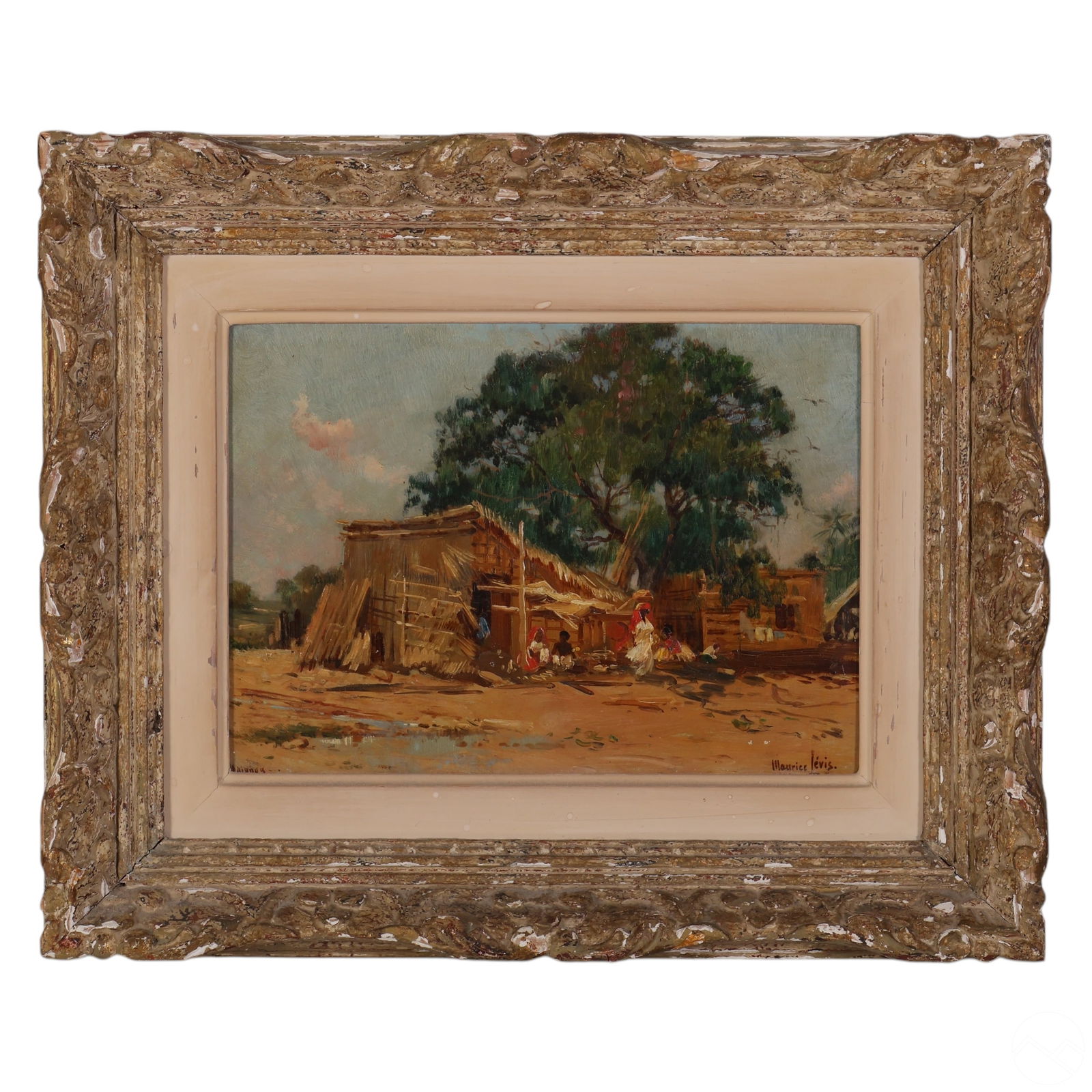 MAURICE LEVIS 1860-1940 VILLAGE