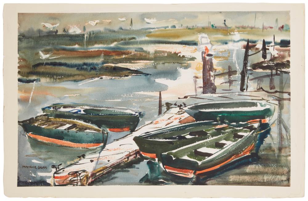 MAURICE LOGAN (1886-1977), ROWBOATS