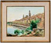 Maurice Mazo painting (French,