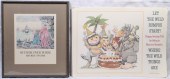 Maurice Sendak signed poster,