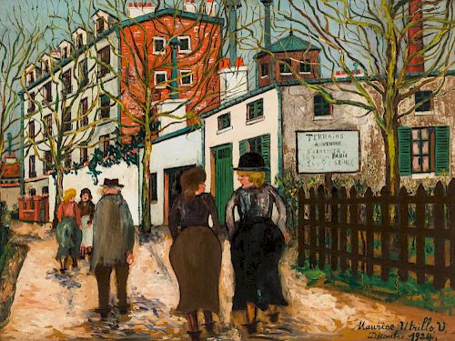 MAURICE UTRILLO (FRENCH
