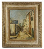 MAURICE (VALADON) UTRILLO (FRA