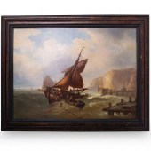 MAURITZ HENDRICK DE HAAS "SHIP