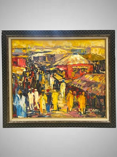 MAVUA LESSOR (NIGERIAN, B.1960) OIL