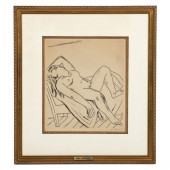 MAX BECKMANN 1884-1950 LYING N