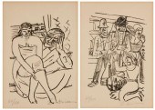MAX BECKMANN (1884-1950), TWO