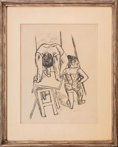 MAX BECKMANN &QUOT;VOR DEM