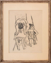 MAX BECKMANN &QUOT;VOR DEM AUF