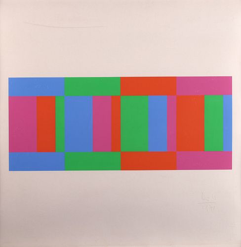 MAX BILL "AFFICHE AVANT LETTERS"