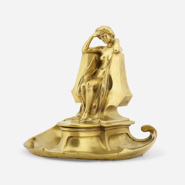 Max Blondat. La Pensée inkwell.