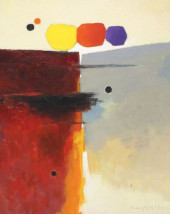 MAX HAYSLETTE (B.1930) ABSTRAC