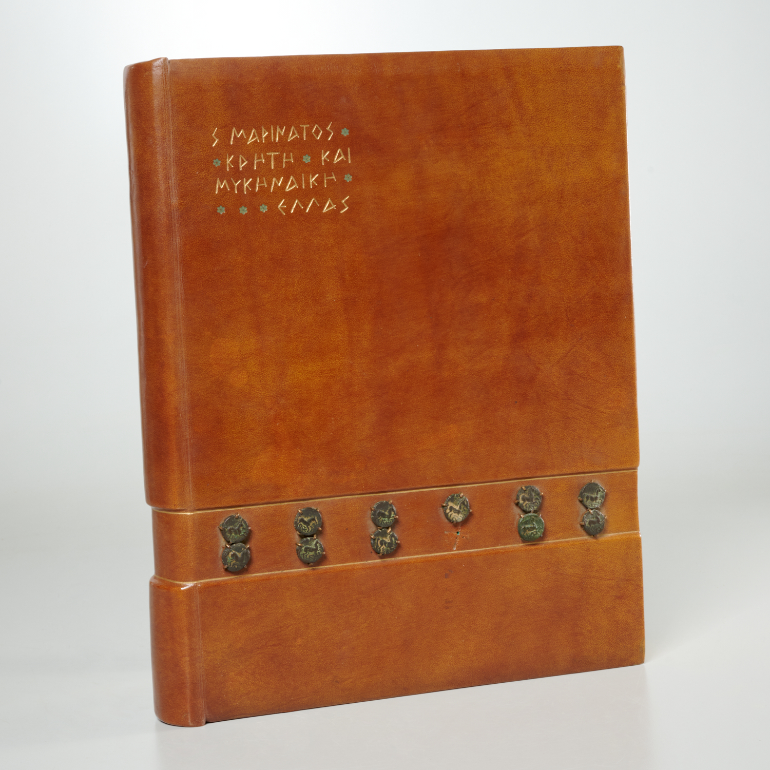 MAX HIRMER, GREECE, FINE LEATHER