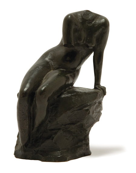 Max Kalish Polish, 1891-1945 Seated