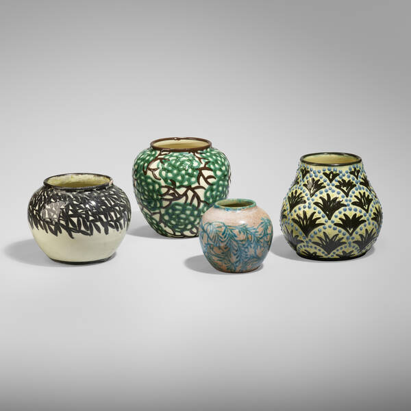Max Laeuger. Collection of four