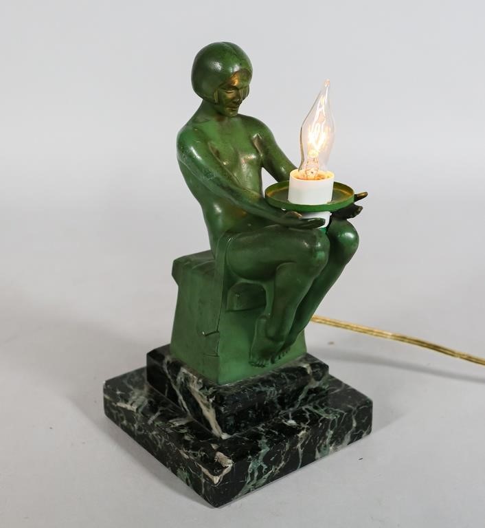 MAX LEVERRIER ART DECO FIGURAL