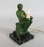 MAX LEVERRIER ART DECO FIGURAL