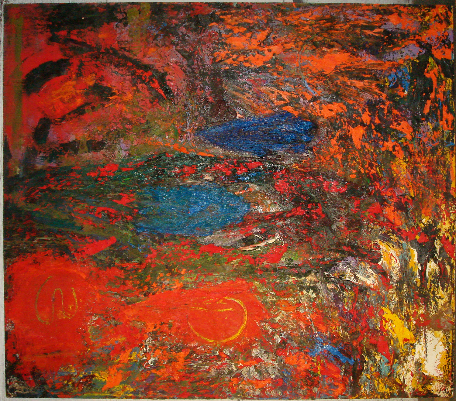 MAX MILLER, LARGE SCALE PAINTING,