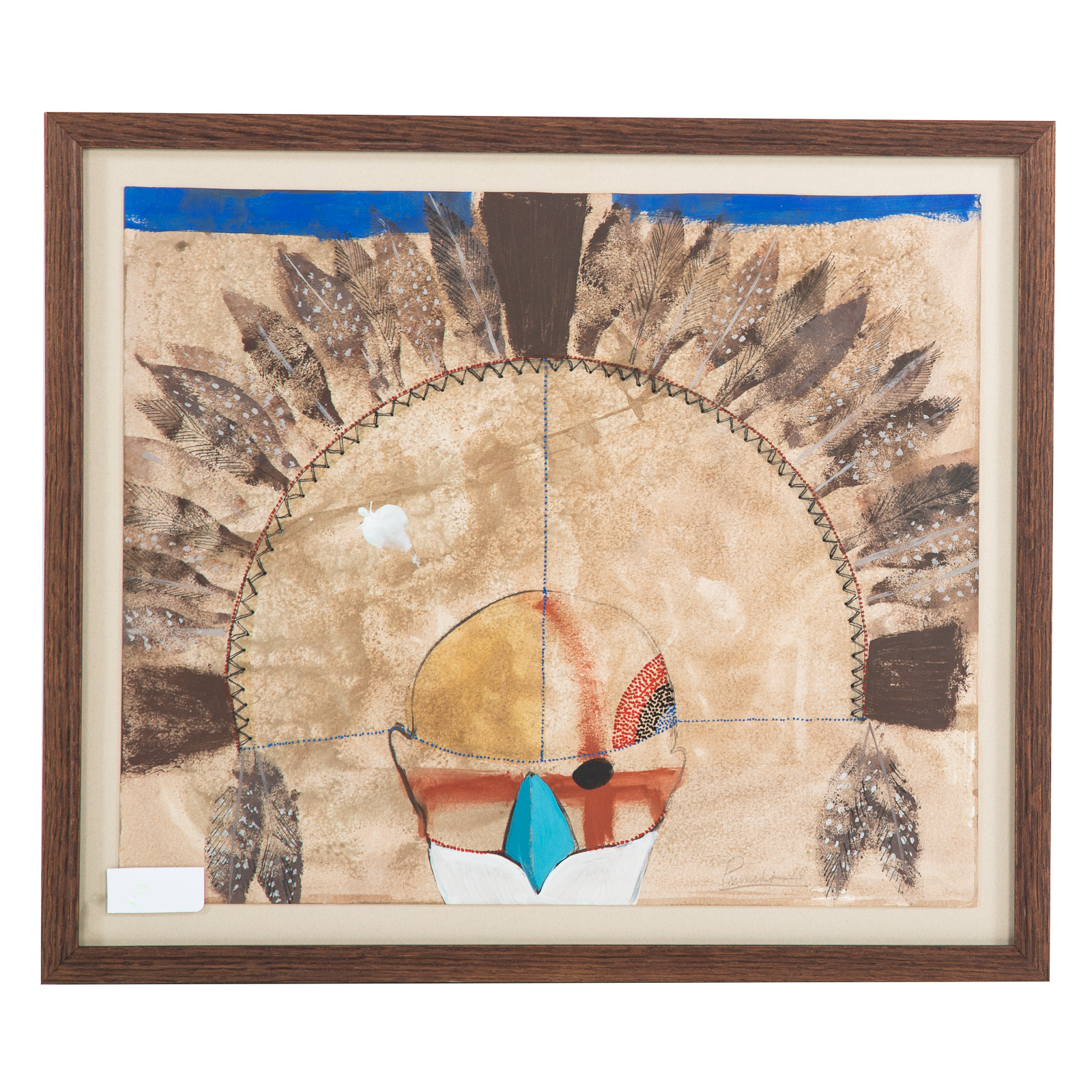 MAX PRUNEDA. MASK OF A HAWK,