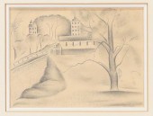 MAX WEBER GRAPHITE ON PAPER LA