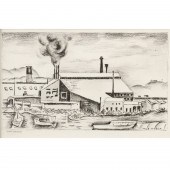MAX WEBER, SIGNED LITHOGRAPH,